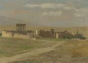 Jean Leon Gerome View of Baalbek painting